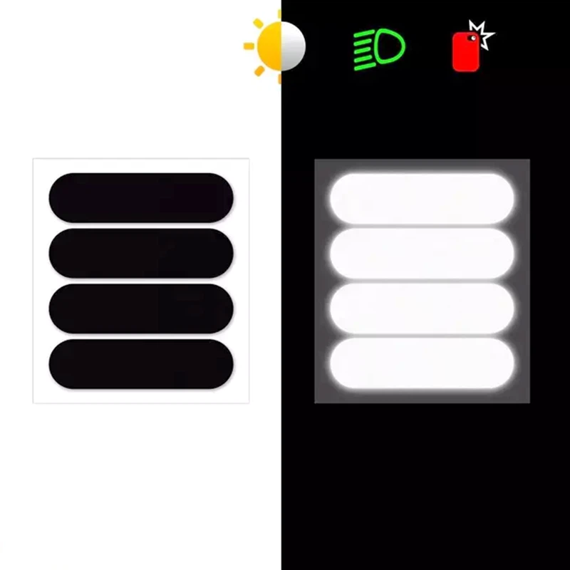 Reflective Helmet Decals 12 Reflective Helmet Decals 12