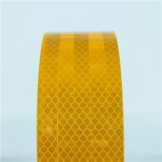 Avtomobillar uchun EGP sariq DOT C2 aks ettiruvchi lenta