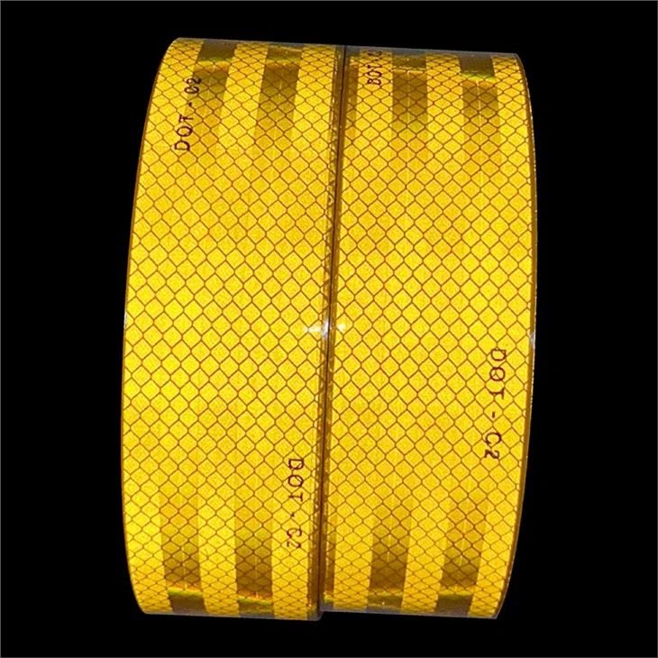 Yellow Reflective Tape Reflective Warning Tape