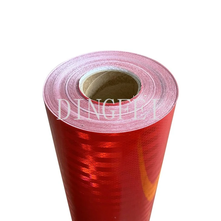 Dingfei Red Retro Reflective Sheeting For Road Sign