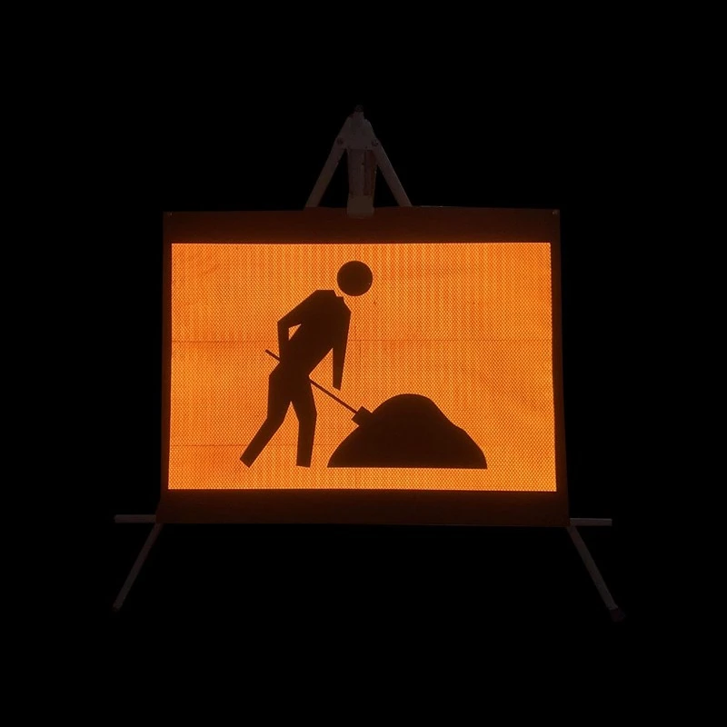 Australia Man at Work Reflective Tripod Roll Up Sign Kit 4 Australia Man at Work Reflective Tripod Roll Up Sign Kit 4