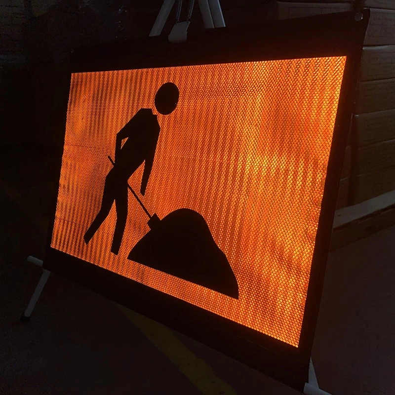 Australia Man at Work Reflective Tripod Roll Up Sign Kit 5 Australia Man at Work Reflective Tripod Roll Up Sign Kit 5