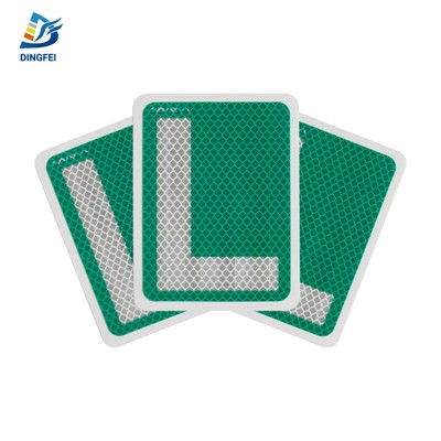 Ispaniya V13 L shaklidagi aks ettiruvchi stiker plitasi bilan ishonchli haydash