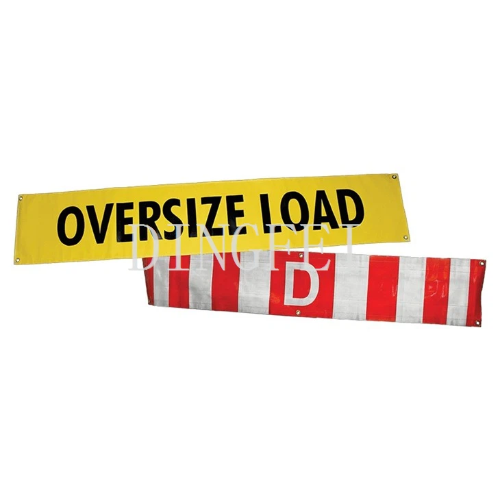 Reversible Oversize Load Sign Banner